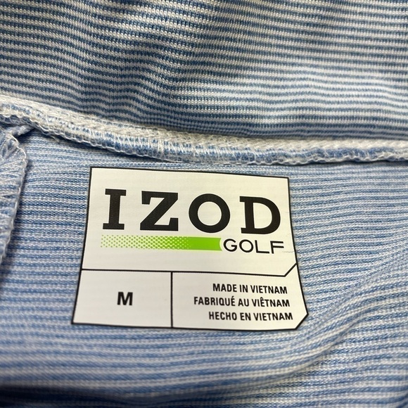 𝅺izod White\Blue Strip Golf Skort Sz M - Picture 5 of 5